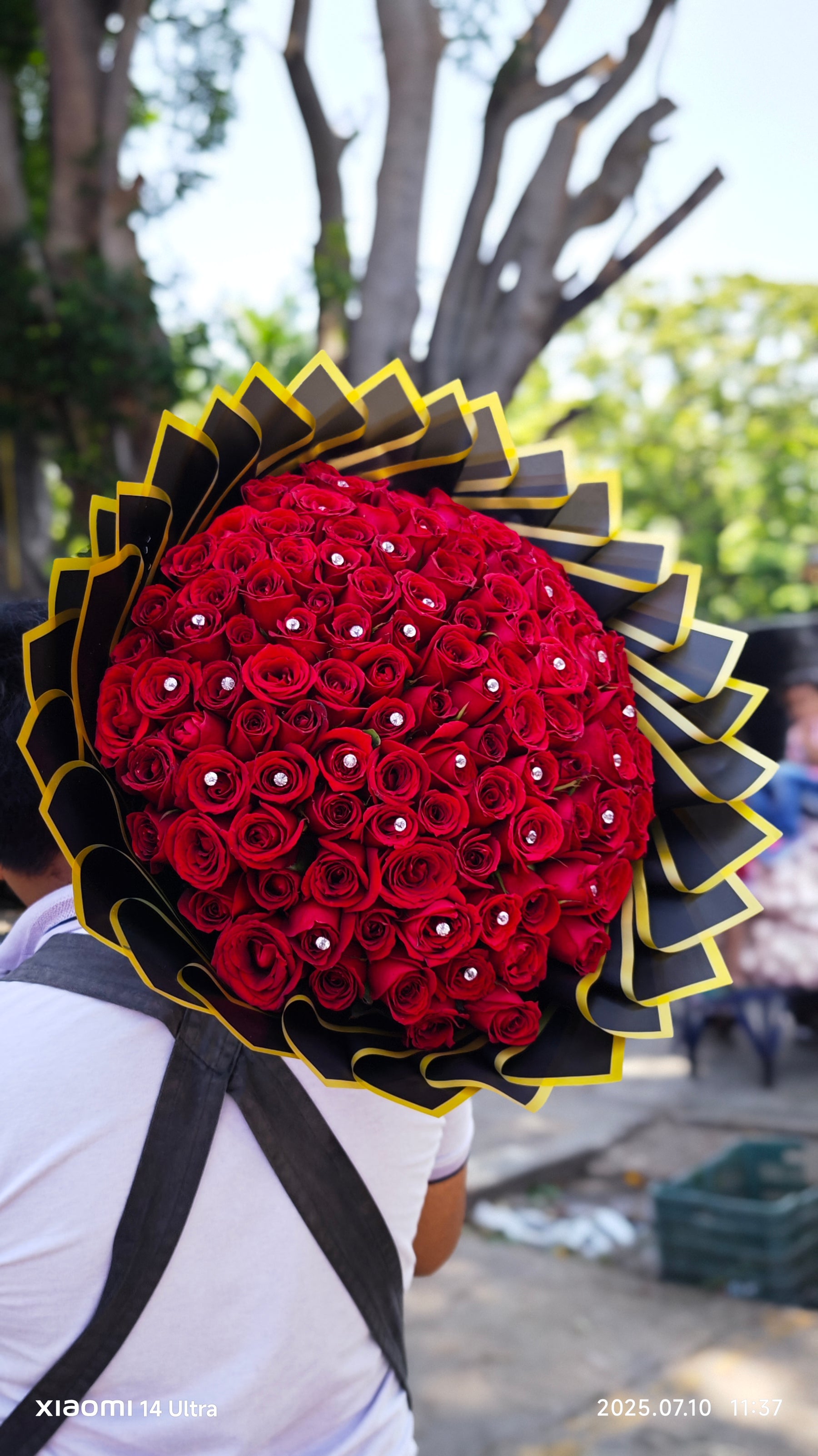 Ramo de 100 rosas