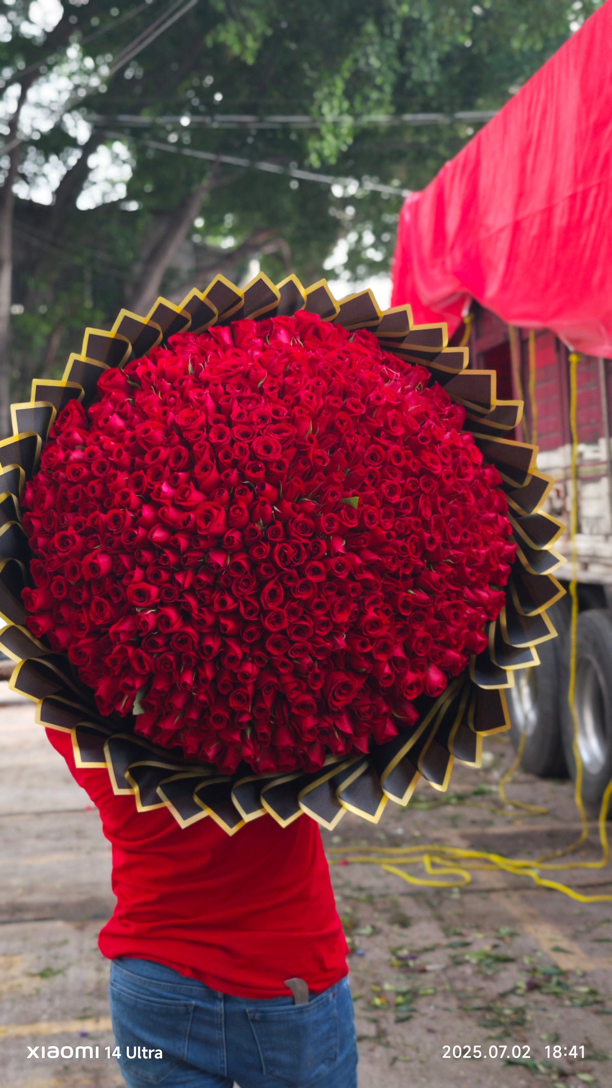 Ramo de 500 rosas