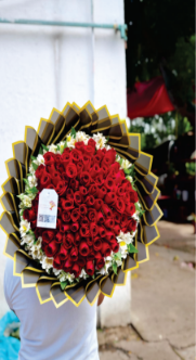 Ramo de 100 rosas